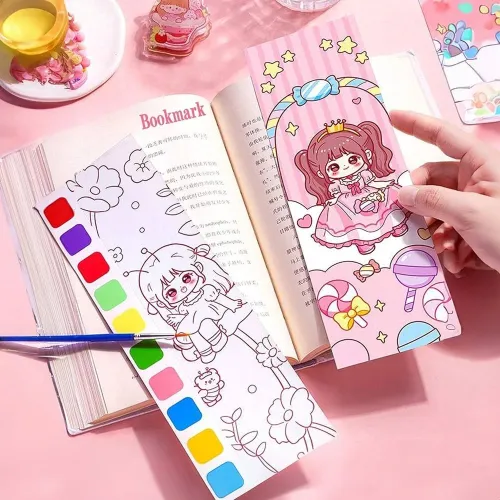 Children's Watercolor Coloring Book (1 pc)